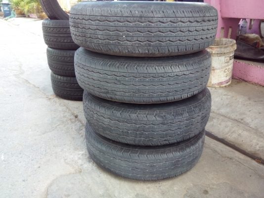 ขายล้อเดิมวีโก้ขอบ15 พร้อมยางบริสโตนปี11ดอกแน่นๆ