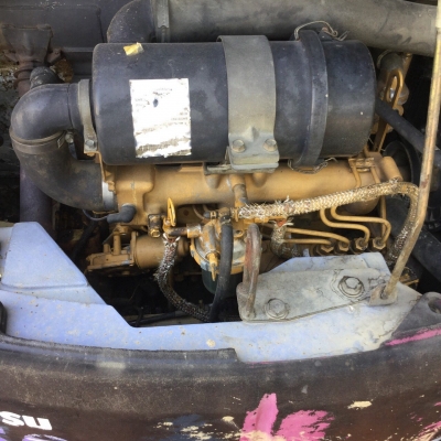 ขายรถแบคโค komatsu 50 uu พร้อมหัวเจาะ