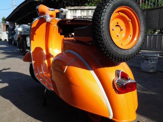 ขาย vespa 64 สีส้มสวยๆ ราคา 48500 บาท รถคอแท้นะครับ เอกสารอินวอยครับ สนใจติดต่อ 0826336557 โป้งครับ รับเทรินทุกรุ่นครับ