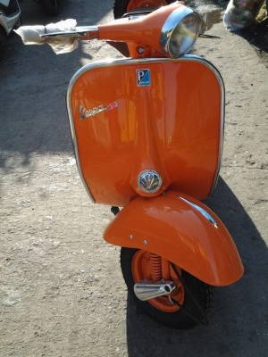 ขาย vespa 64 สีส้มสวยๆ ราคา 48500 บาท รถคอแท้นะครับ เอกสารอินวอยครับ สนใจติดต่อ 0826336557 โป้งครับ รับเทรินทุกรุ่นครับ