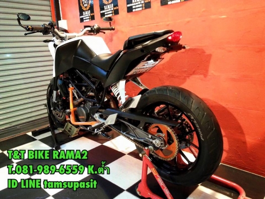 T&T BIKE RAMA2 จัดไปคับปีใหม่ 149000 ฿KTM DUKE 200 ABS ปี2013 วิ่ง2xxxxโลคับ คู่มือครบกุญแจ2ดอก ภาษี พรบ.ประกันหมด58ทะเบียนตรงปี2013 T&T BIKE RAMA2 จัดไปคับปีใหม่ 149000 ฿KTM DUKE 200 ABS ปี2013 วิ่ง2xxxxโลคับ คู่มือครบกุญแจ2ดอก ภาษี พรบ.ประกันหมด58ทะเบียนตรงปี2013