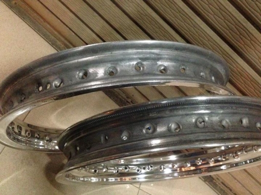 __ล้อรางน้ำ ขอบ18, แผงคอ+ตุ๊กตาแฮนด์ STEED400, ท้าย STEED400__