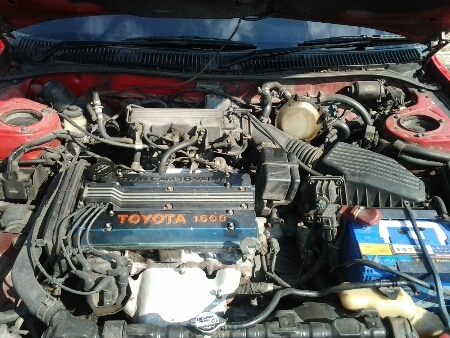 ขายรถยนต์ ปี88 โตโยต้า โคโรล่า รุ่นโดเรม่อน เครื่อง4AGฝาลาย 1600cc.หัวฉีด(ติดแก๊ส) เกียร์ธรรมดา พวงมาลัยเพาเวอร์ แอร์เย็น ภายในสวย รถขับดี ช่วงล่างดี สภาพพร้อมใช้ (รถบ้านไม่ใช่แท็กซี่)