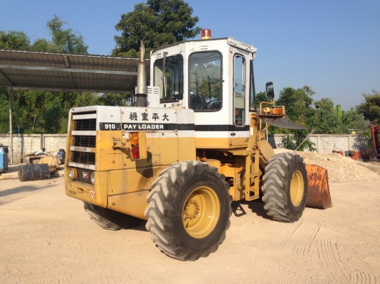 รถตักเอวอ่อน KOMATSU 510 เก่าญี่ปุ่นแท้ สภาพสวยที่สุด