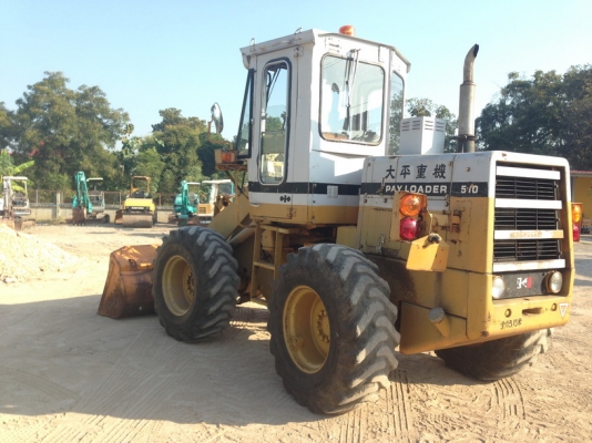 รถตักเอวอ่อน KOMATSU 510 เก่าญี่ปุ่นแท้ สภาพสวยที่สุด