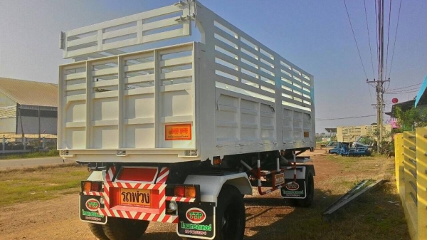 แสงฟ้าเต้นรถ///ขายลูกพ่วงดั้มต่อใหม่แกะกล่อง- ไทยเทรลเลอร์ TTP