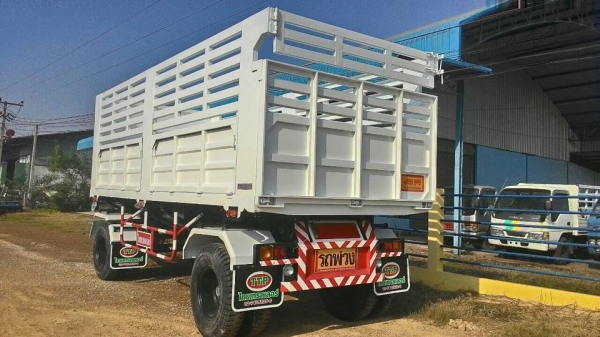 แสงฟ้าเต้นรถ///ขายลูกพ่วงดั้มต่อใหม่แกะกล่อง- ไทยเทรลเลอร์ TTP