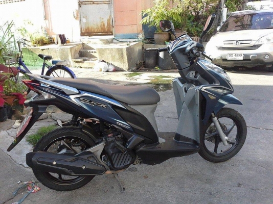 รถหลุดจำนำ Click 125i ปี 2013 ตัวท๊อป ล้อแม็ค คอมบายเบรค สวิตซ์อัตโนมัติ สวย เดิมๆ เอกสารจำนำครบ ต่อภาษี พรบ.ได้ โอนไม่ได้