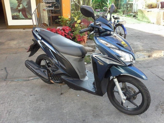 รถหลุดจำนำ Click 125i ปี 2013 ตัวท๊อป ล้อแม็ค คอมบายเบรค สวิตซ์อัตโนมัติ สวย เดิมๆ เอกสารจำนำครบ ต่อภาษี พรบ.ได้ โอนไม่ได้