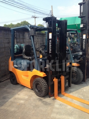 ขาย Forklift Toyota 7FG15 เสาสูง 4.7 ม.จากประเทศญี่ปุ่น