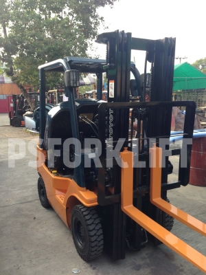 ขาย Forklift Toyota 7FG15 เสาสูง 4.7 ม.จากประเทศญี่ปุ่น