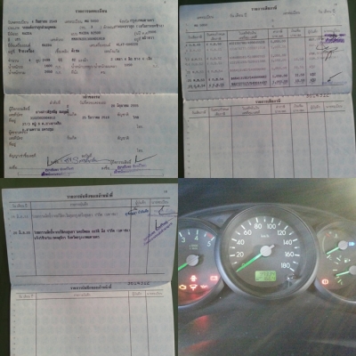 รถมือเดียว ขายพร้อมทะเบียนสวย ตน5050 วิ่งน้อย 9x,xxxกิโล เดิมบางไม่เคยทำสีซักชิ้น ไม่มีชน แอร์เย็นเพลงดัง ภายในสวยไม่มีชำรุด