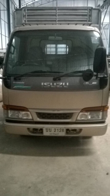 รถบรรทุก ISUZU 4 ล้อ ไม่ติดเวลา ปี 55 เครื่องดีเซล พร้อมโครงเหล็กอย่างดี สภาพดึตามรูป