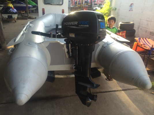 เรือยาง+เครื่อง 15hp