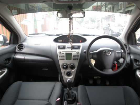 TOYOTA, SOLUNA VIOS 1.5 E โฉม vios ปี07-13 สีดำ เก -08