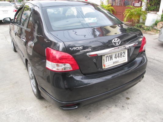 TOYOTA, SOLUNA VIOS 1.5 E โฉม vios ปี07-13 สีดำ เก -08
