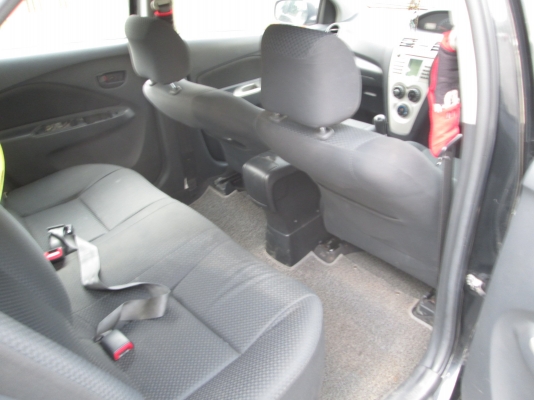 TOYOTA, SOLUNA VIOS 1.5 E โฉม vios ปี07-13 สีดำ เก -08