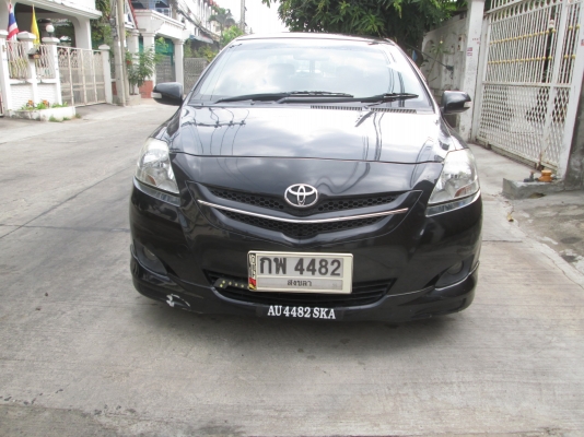 TOYOTA, SOLUNA VIOS 1.5 E โฉม vios ปี07-13 สีดำ เก -08