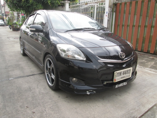 TOYOTA, SOLUNA VIOS 1.5 E โฉม vios ปี07-13 สีดำ เก -08