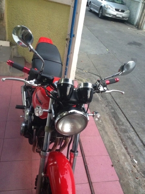ขาย-แลก kawasaki zephyr400 ทะเบียน(ชื่อผมเอง)ขาย69,000บาท หรือแลกSR400 อินวอย สพม สนใจดูรถได้แถวรัชดา0875551797