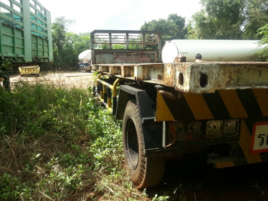 หางลูกพ่วงพื้นเรียบของ TPS-9082 ยาว6.30ม. ล้อครบ ยางไม่สวย..ขายตามสภาพ เล่มพร้อม...