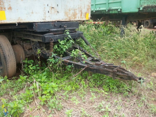 หางลูกพ่วงพื้นเรียบของ TPS-9082 ยาว6.30ม. ล้อครบ ยางไม่สวย..ขายตามสภาพ เล่มพร้อม...