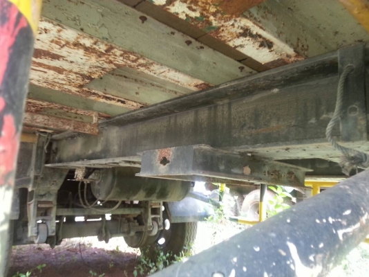 หางลูกพ่วงพื้นเรียบของ TPS-9082 ยาว6.30ม. ล้อครบ ยางไม่สวย..ขายตามสภาพ เล่มพร้อม...