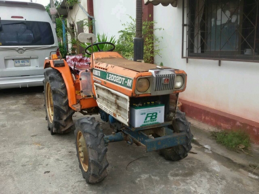 รถไถKUBOTA L2002DT-M 2เพลา สภาพดี สีเดิม มีหางลากให้ด้วย..รถพร้อมใช้