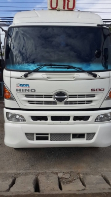 HINO ซีรี่ส์ 3  500  ไฮทอร์ค  344 แรงม้า  ดั้มแม่ลูก กระบะสามมิตร
