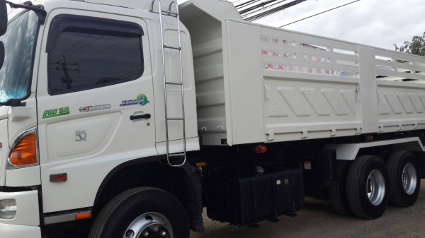HINO ซีรี่ส์ 3  500  ไฮทอร์ค  344 แรงม้า  ดั้มแม่ลูก กระบะสามมิตร