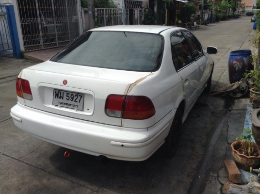 ขายครับcivic. ตาโตปี97 ABS ไฟฟ้าทั้งคัน ออโต้ เครื่องเทค ช่วงล่างแน่น สีพอได้ ภายในสวย แอร์หนาว เครื่องเกียรดี ราคาโดนแค่ 65000. หาอยู่รีบเลยครับช้าอด เก็บสีอย่างเดียวจบครับ. 085-359-4089 กอล์ฟครับ ดูรถสายไหม วงศกรครับ ขายครับcivic. ตาโตปี97 ABS ไฟฟ้าทั้งคัน ออโต้ เครื่องเทค ช่วงล่างแน่น สีพอได้ ภายในสวย แอร์หนาว เครื่องเกียรดี ราคาโดนแค่ 65000. หาอยู่รีบเลยครับช้าอด เก็บสีอย่างเดียวจบครับ. 085-359-4089 กอล์ฟครับ ดูรถสายไหม วงศกรครับ