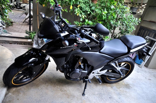 ขาย CB500F ใช้น้อยสีดำ