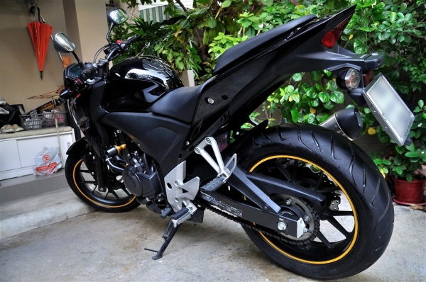 ขาย CB500F ใช้น้อยสีดำ