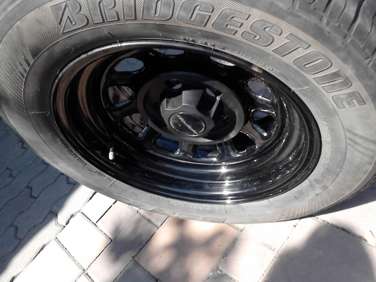 กะทะล้อ 5 รู ขอบ 15 ( MADE IN USA ) ใส่ ไมตี้ วีโก้ มิทซูไททัน ชุด 4 วง TEL.081-427-3941 กะทะล้อ 5 รู ขอบ 15 ( MADE IN USA ) ใส่ ไมตี้ วีโก้ มิทซูไททัน ชุด 4 วง TEL.081-427-3941