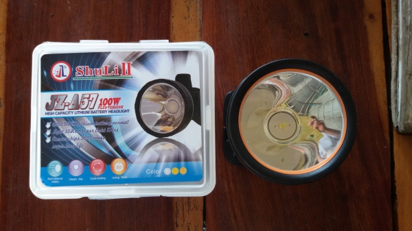 ไฟฉายคาดหัวLEDกำลังสูง100วัต