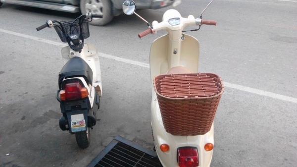 ขายรถป๊อบ มินิเวสป้า สตาร์ทมือและเท้า รถสวย พร้อมใช้