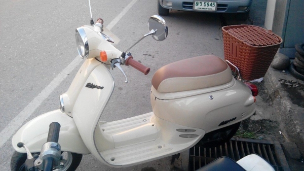 ขายรถป๊อบ มินิเวสป้า สตาร์ทมือและเท้า รถสวย พร้อมใช้