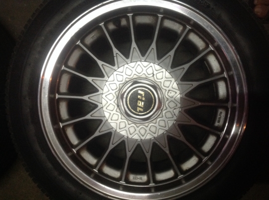 ขายล้อขอบ16 ...4รู100/114แถมยาง195 55 16ฟรี