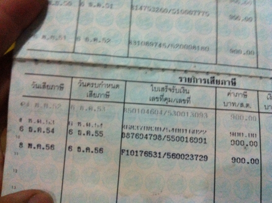 เล่มทะเบียน Datsun 620 ช้างเหยียบ เล่มทะเบียน Datsun 620 ช้างเหยียบ