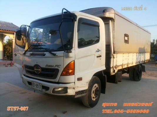 ขายด่วน รถบรรทุก 6 ล้อ HINO  สภาพเดิมๆสวย พร้อมใช้สุดๆ ราคาสุดคุ้ม