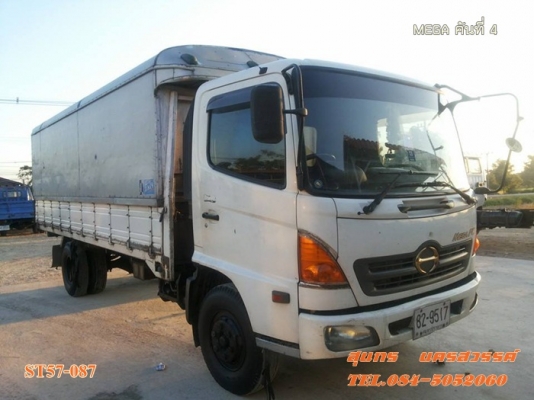 ขายด่วน รถบรรทุก 6 ล้อ HINO  สภาพเดิมๆสวย พร้อมใช้สุดๆ ราคาสุดคุ้ม