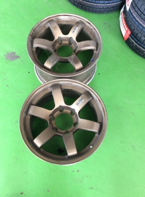 ล้อ TE37 ขอบ17  1คู่ กว้าง9 ถูกๆ