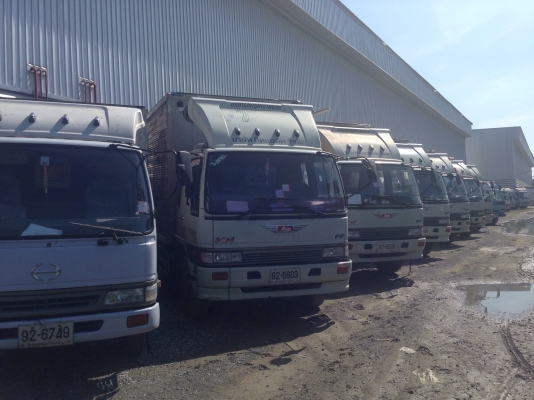 ขายรถ 6 ล้อ ฮีโน่ รุ่น FF 3 H เครื่อง 195 แรง ตู้แห้ง ยาว 6.50 เมตร