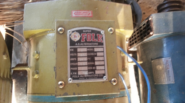 ขายไดร์FOLK 5Kw และไดร์จีนทองแดงแท้ 5Kw