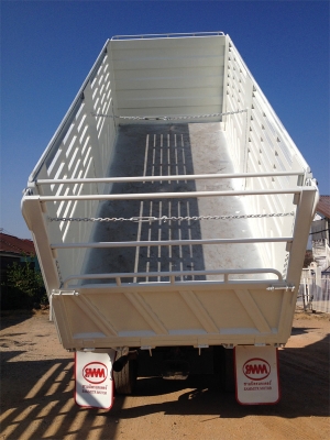 รถเจ้าของฝากขาย รถพ่วง ISUZU DECA 320 ยูโรทู 50ปีทอง Maxload ดัมพ์สามมิตร พร้อมลูกพ่วงดัมพ์ 3คาน คอกเกษตร