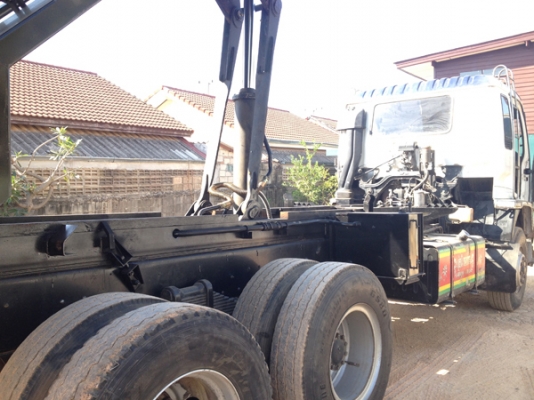 รถเจ้าของฝากขาย รถพ่วง ISUZU DECA 320 ยูโรทู 50ปีทอง Maxload ดัมพ์สามมิตร พร้อมลูกพ่วงดัมพ์ 3คาน คอกเกษตร