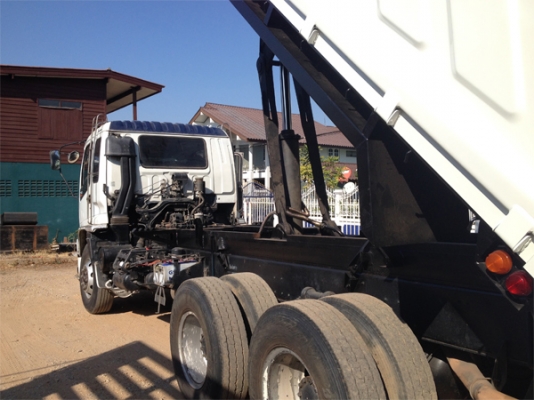 รถเจ้าของฝากขาย รถพ่วง ISUZU DECA 320 ยูโรทู 50ปีทอง Maxload ดัมพ์สามมิตร พร้อมลูกพ่วงดัมพ์ 3คาน คอกเกษตร