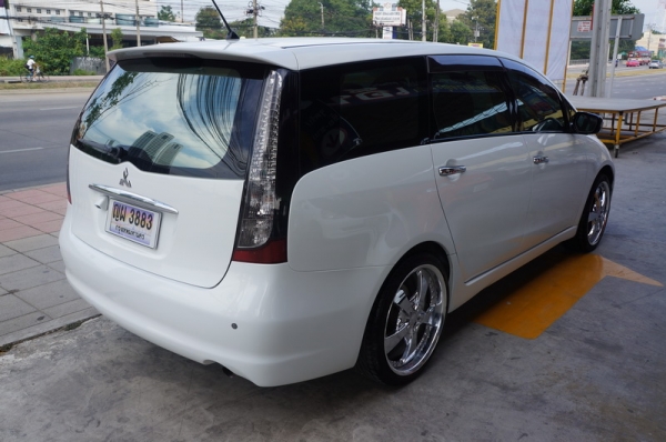 MITSUBISHI SPACE WAGON ปี 2005 ขายรถสวย ติดแก็ส LPG หัวฉีด ARIABG คู่ หน้า เบรคระบบ ABS ล้อ MAX แต่ง มีจอกับเครื่องเสียง1ชุด เบาะหนังสภาพดี เครื่องวิ่งดีมาก แอร์เย็น ช่วงล่างดี กระจกไฟฟ้า มีสปอรต์ไลท สีสวย ภายในสวย รถพร้อมใช้งาน จัดไฟแนนได้ ฟรีดาวน์