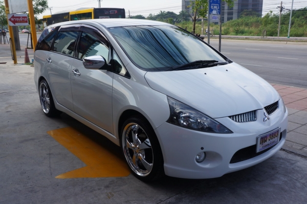 MITSUBISHI SPACE WAGON ปี 2005 ขายรถสวย ติดแก็ส LPG หัวฉีด ARIABG คู่ หน้า เบรคระบบ ABS ล้อ MAX แต่ง มีจอกับเครื่องเสียง1ชุด เบาะหนังสภาพดี เครื่องวิ่งดีมาก แอร์เย็น ช่วงล่างดี กระจกไฟฟ้า มีสปอรต์ไลท สีสวย ภายในสวย รถพร้อมใช้งาน จัดไฟแนนได้ ฟรีดาวน์