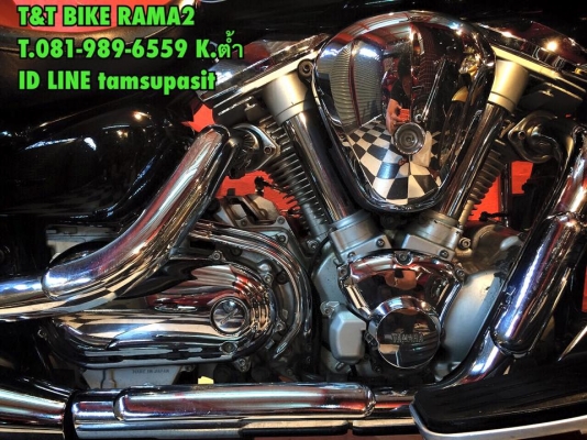 T&amp;T BIKE RAMA2 ขายด่วนเพียง 289000฿YAMAHA ROAD STAR 1600 โฉมปี 2004 ทะเบียนโอนนอก ภาษีพรบ.58เอกสารพร้อม